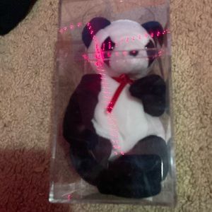 Panda beanie baby